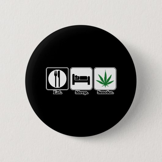 eet slaaprookpot ronde button 5,7 cm (Voorkant)