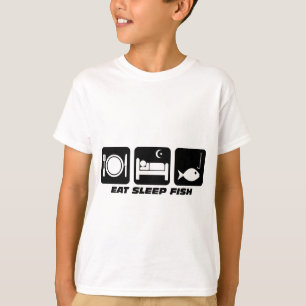 eet slaapvis t-shirt