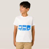 eet slaapvis t-shirt (Voorkant volledig)