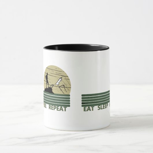 Eet slaapwandeling Herhaal wandelen Mok (Midden)