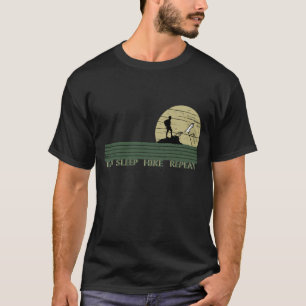Eet slaapwandeling Herhaal wandelen Wild T-shirt