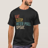 Eet Slaapwater Polo Grappig (Voorkant)