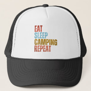 EET SLAPEN KAMPEN HERHALEN TRUCKER PET