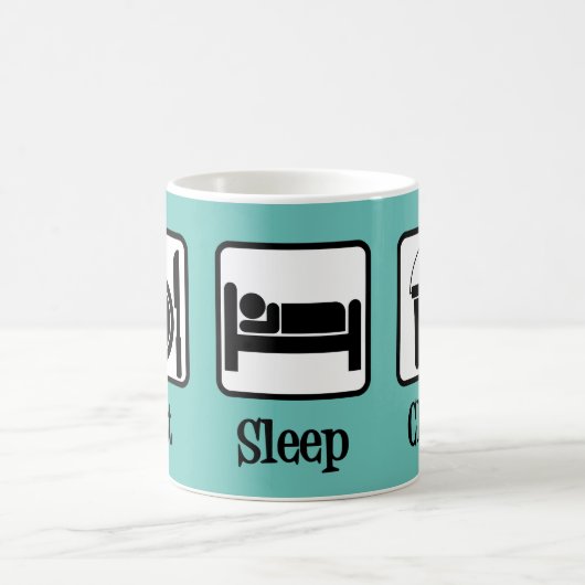 Eet Sleep Clean Koffiemok (Center)