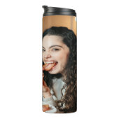 Eet Spek Foto Aanpassen Personaliseren Thermosbeker (Geroteerd rechts)