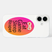 Eet spel slaap herhalen Case-Mate iPhone case (Achterkant (horizontaal))