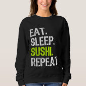 Eet Sushi Repeat Chef Trui (Voorkant)