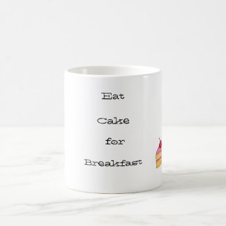 Eet TAART als ontbijt Koffiemok