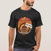 Eet tacos niet kalkoen grappig  retro stijl dat t-shirt (Voorkant)