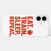 Eet Trein Slaap Herhaal Telefoon Wallpaper Case-Mate iPhone Case (Achterkant (horizontaal))