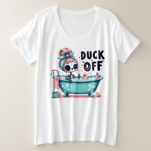 Eet uit grote maat t-shirt (Design voorkant)
