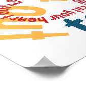 EET UW poster UIT DE HART (Hoek)