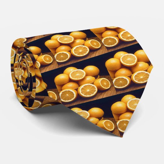 Eet uw Sinaasappels Stropdas (Opgerold)