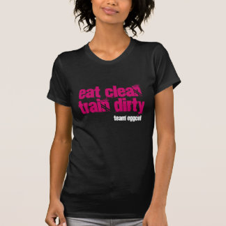 Eet vuile handgrepen van de schone trein! t-shirt
