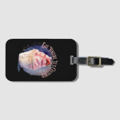 Eet yoghurt, het is gekweekt bagagelabel (Voorkant (horizontaal))