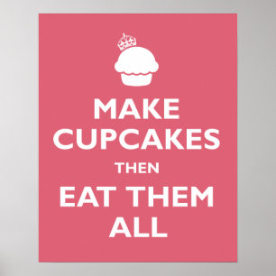 Eet ze allemaal poster