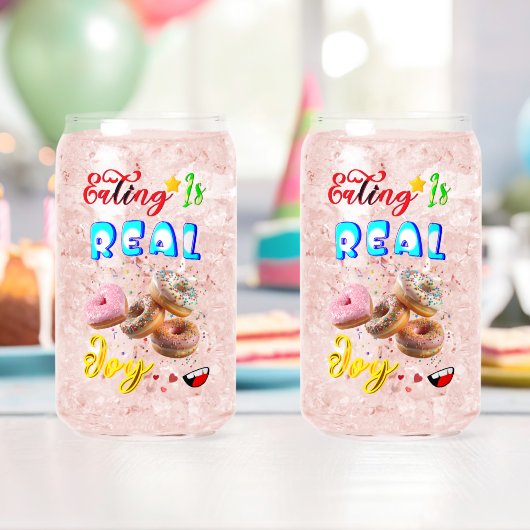 Eetbaar Barware Is Echt Plezier Blikvorm Glas (Insitu (Verjaardag))