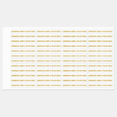 Eetbaar deksel voor honing-ingrediënten pot met ve labels (Vel)