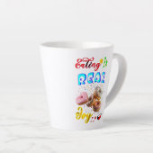 Eetbaar Drinkservies Is Echt Plezier Latte Mok (Rechterhoek)