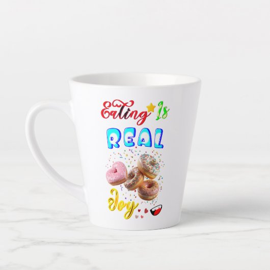 Eetbaar Drinkservies Is Echt Plezier Latte Mok (Links)