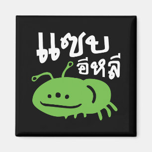 Eetbaar insect > Echt smerig ♦ Saep Eli ♦ Magneet