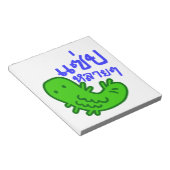 Eetbaar insect > Tasty teveel ♦ Saep Lai ♦ Notitieblok (Schuin)