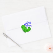 Eetbaar insect > Tasty teveel ♦ Saep Lai ♦ Ronde Sticker (Envelop)
