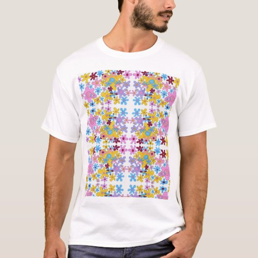 Eetbare bloemen t-shirt (Voorkant)