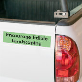 Eetbare Bumpersticker voor landschapsontwerp (Op Truck)