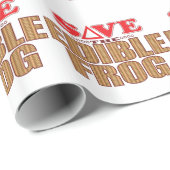 Eetbare kikker sparen cadeaupapier (Rol Hoek)