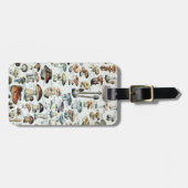 Eetbare paddenstoel Bagagelabel (Voorkant horizontaal)