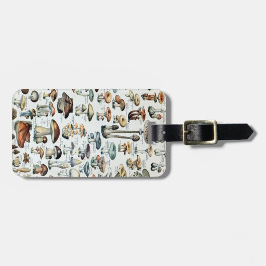 Eetbare paddenstoel Bagagelabel (Voorkant horizontaal)