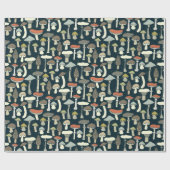 Eetbare paddenstoel cadeaupapier (Vlak)