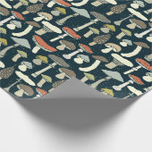 Eetbare paddenstoel cadeaupapier (Hoek)