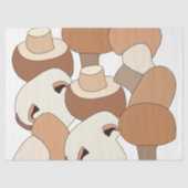 Eetbare Paddenstoel Fungus Schimmels Tissuepapier (Voorkant)