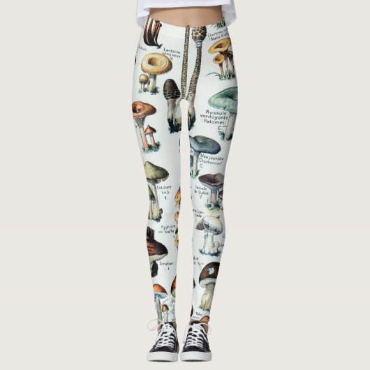  Eetbare paddenstoel Leggings (Voorkant)