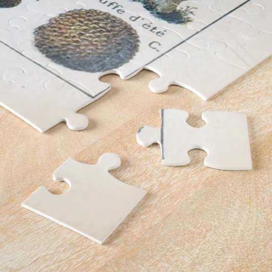 Eetbare paddenstoel Legpuzzel (Zijkant)