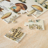  Eetbare paddenstoel Legpuzzel (Zijkant)