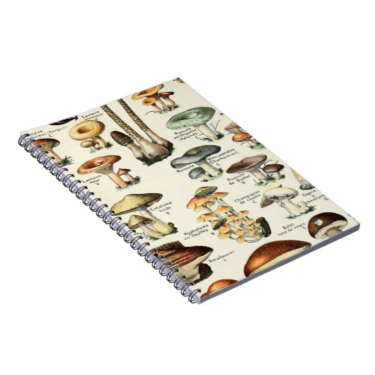  Eetbare paddenstoel Notitieboek (Rechterzijde)