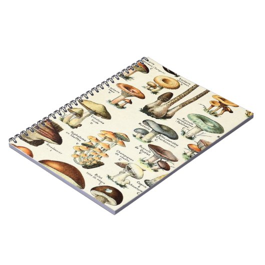  Eetbare paddenstoel Notitieboek (Linkerzijde)