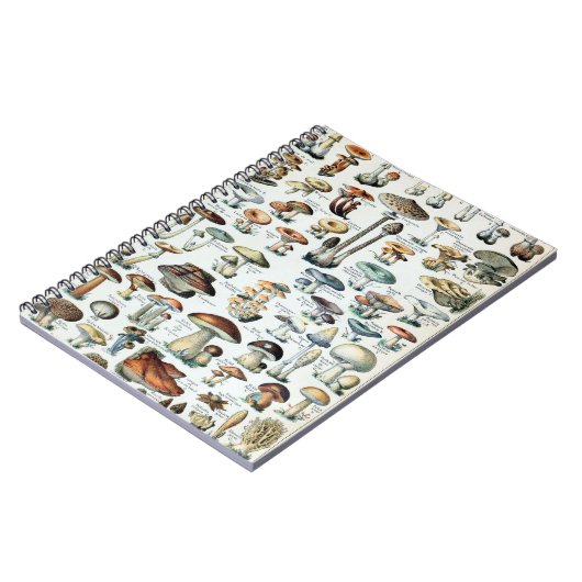 Eetbare paddenstoel Notitieboek (Linkerzijde)