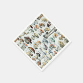 Eetbare paddenstoel Servet (Hoek)