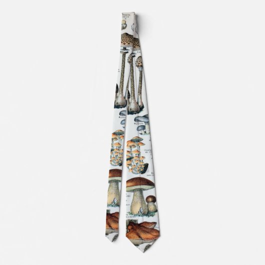 Eetbare paddenstoel Stropdas (Achterkant)