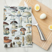 Eetbare paddenstoel Theedoek (Quarter Fold)