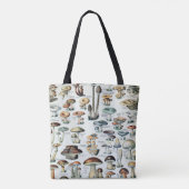 Eetbare paddenstoel Tote Bag (Achterkant)