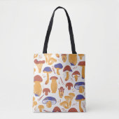  eetbare paddenstoelen Illustratie Tote Bag (Voorkant)