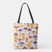  eetbare paddenstoelen Illustratie Tote Bag (Achterkant)