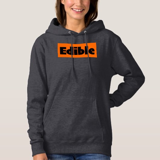 Eetbare print noviteit hoodie (Voorkant)