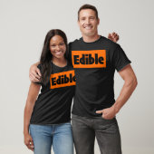 Eetbare Print Noviteit T-shirt (Unisex)