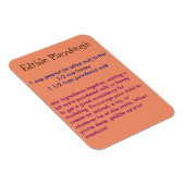 Eetbare speeldeegmagneet magneet (Rechterzijde)